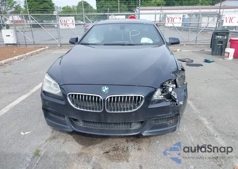 2015 BMW 640I Gran Coupe from USA, damaged, VIN WBA6A0C51FD31A272